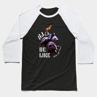 BJJ Riding the Bear Baseball T-Shirt